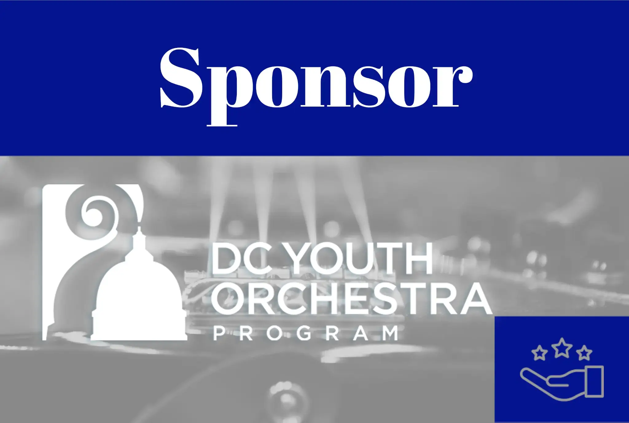 Sponsor | DC Youth Orchestra Program Sponsor | DC Youth Orchestra Program
